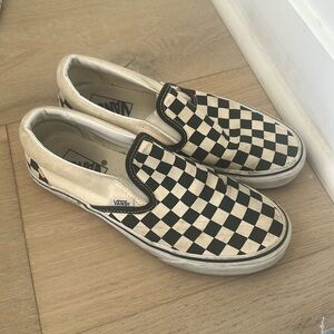 Checkered vans
